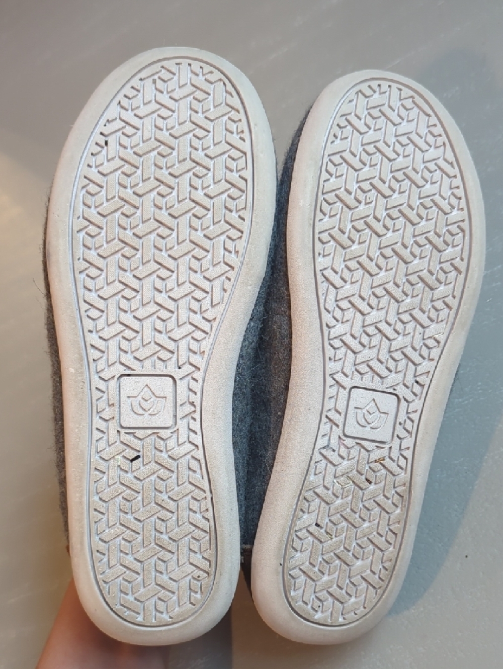 Spenco Hearthside Slide Gray Wool size 6.5 - Picture 6 of 7